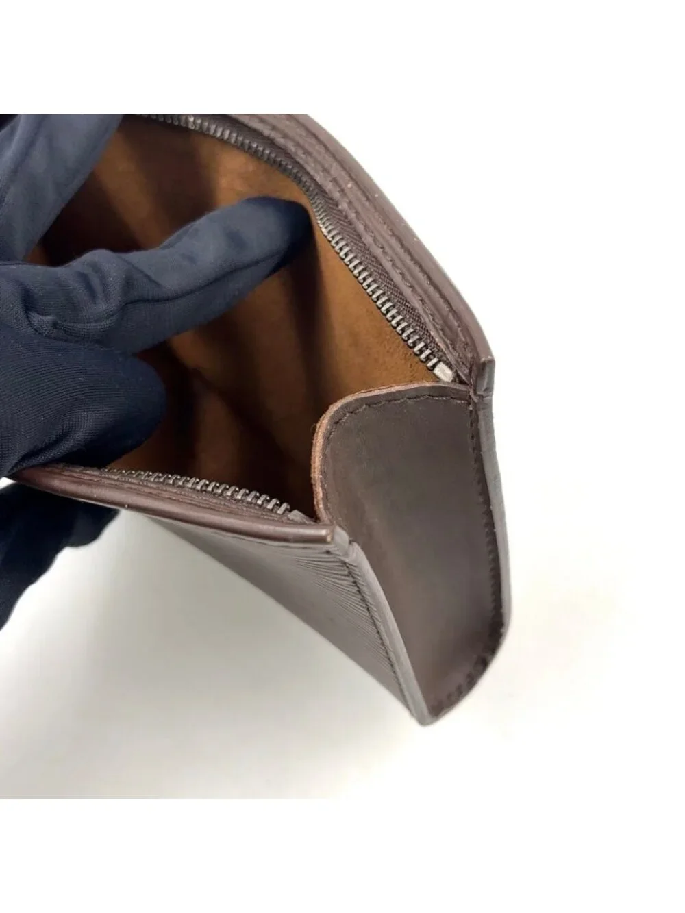 Louis Vuitton Epi Leather Brown Pouch
